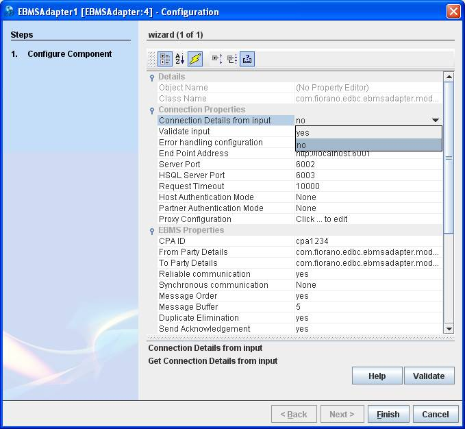 Configuration Property Sheet with expert properties