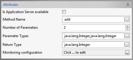 Method details (for Add operation in Remote Calculator) manually added when Application Server is not available