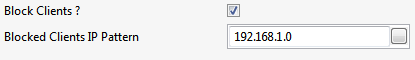 Attributes to specify the IP address(es) to be blocked