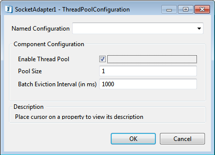 Threadpool Configuration dialog box