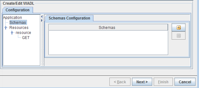 Schemas Configuration