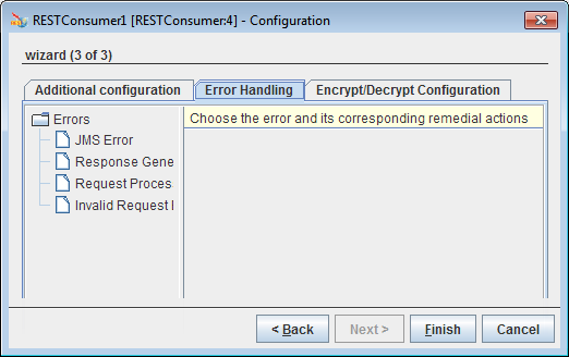 Error Handling properties