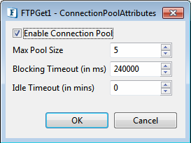 Connection Pool Params attributes