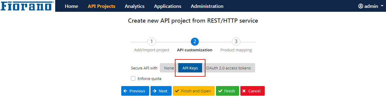 Attaching Verify API Keys to the project