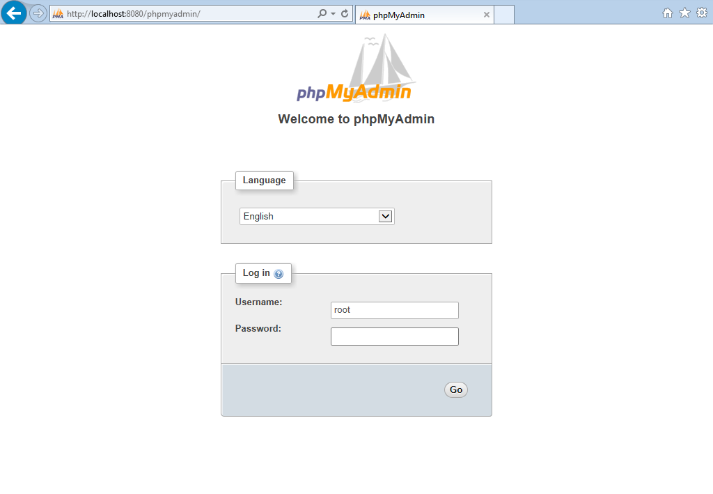 Figure 5 Logging on to the PHP database.png